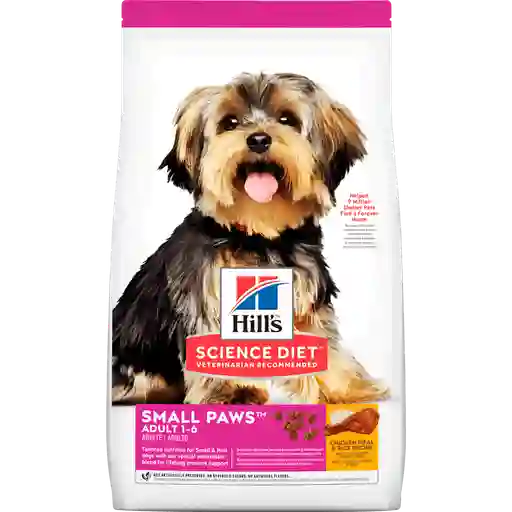 Hills Perros Raza Pequeña 4.5 Lbs Hills Perro Small Paws 4.5 Lbs Hills Dog