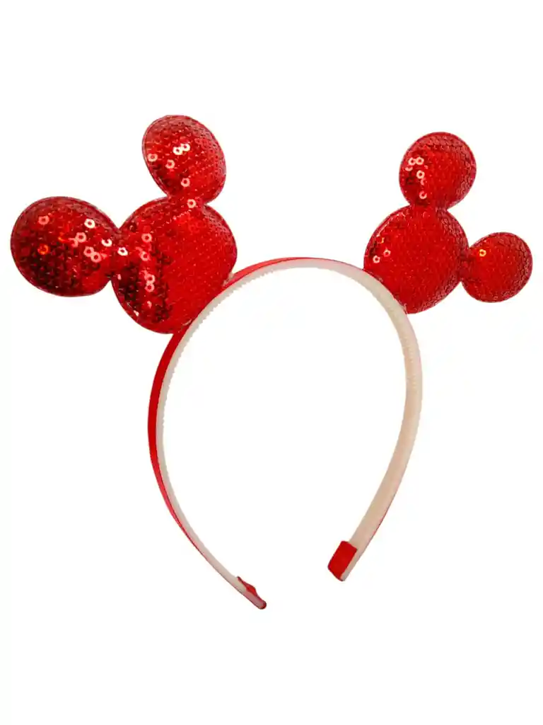 Diadema Mickey Mause Rojo