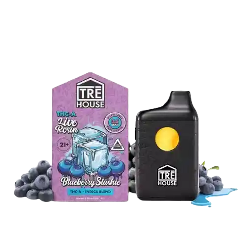 Tre House Thc / Blueberry Slushie (indica) 3.5gr