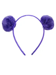 Diadema Pompon Morada