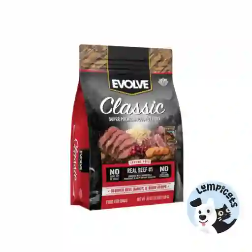 Evolve Dog Classic Beef - Carne 28 Lb - 12.7 Kg