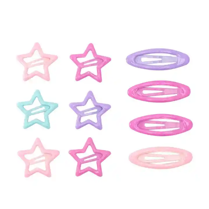 Ganchos Para Niña Star Clips Trendy