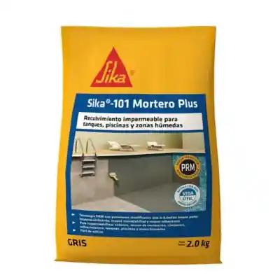 Sika 101 Mortero Gris X 2 Kg,