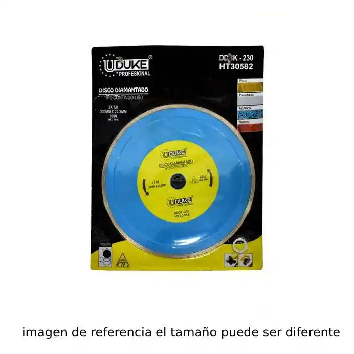 Disco Diam,7" Cont Uduke