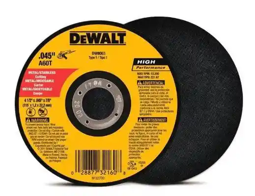 Disco C/metal 4,1/2 Dewalt