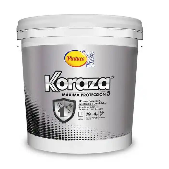 Koraza Blanco Balde