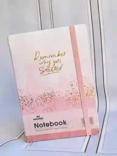 Agenda Tipo Notebook Bohemio Notas De Luz Ref 3