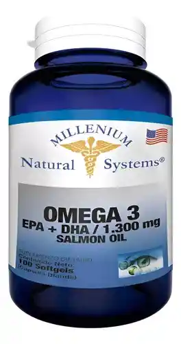 Omega 3 Epa 1300mg 100sg Natural Systems