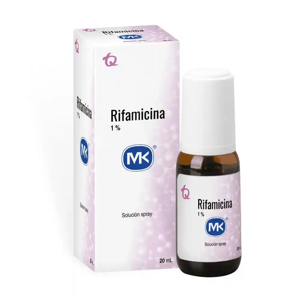 Rifamicina 1 % Solución Spray 20 Ml