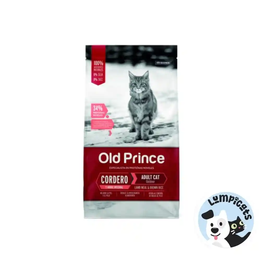 Old Prince Novel Para Gatos Cordero - Adultos 1 Kg