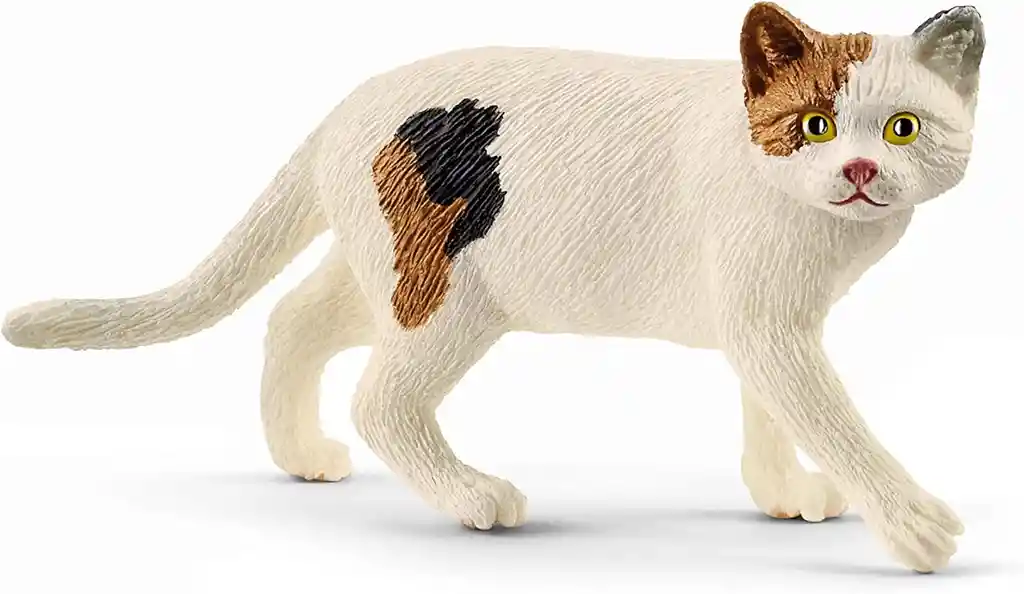 Figura Animales Gato Americano Pintada A Mano Schleich