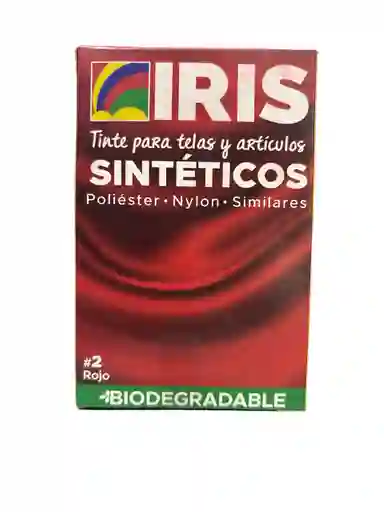 1 Tinte Sintetico Tintura Iris Rojo 2 Tela Ropa Fibras Sintetica Sudaderas Camisetas
