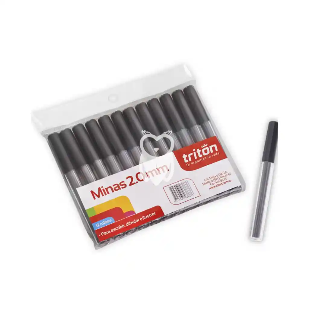 Mina Triton 2mm 12 Minas