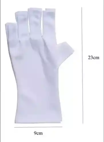 Guantes Protectores Para Lampara Uv Led Uñas Semipermanente