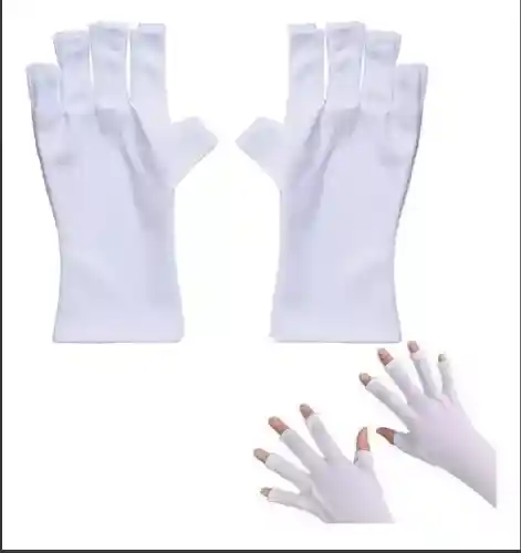 Guantes Protectores Para Lampara Uv Led Uñas Semipermanente