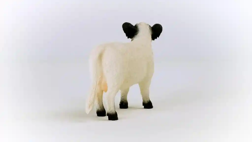 Figura Coleccionable Vaca Galloway Pintada A Mano Schleich