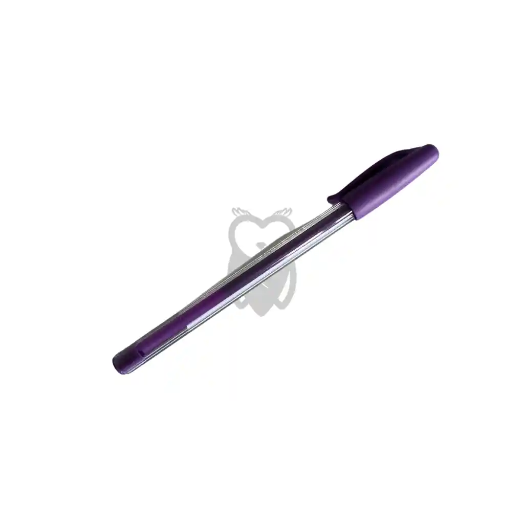 Lapicero Morado Tapa 0,7mm Mina Delgada