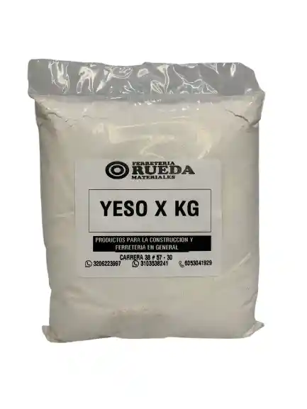 Yeso Escayola X Kg