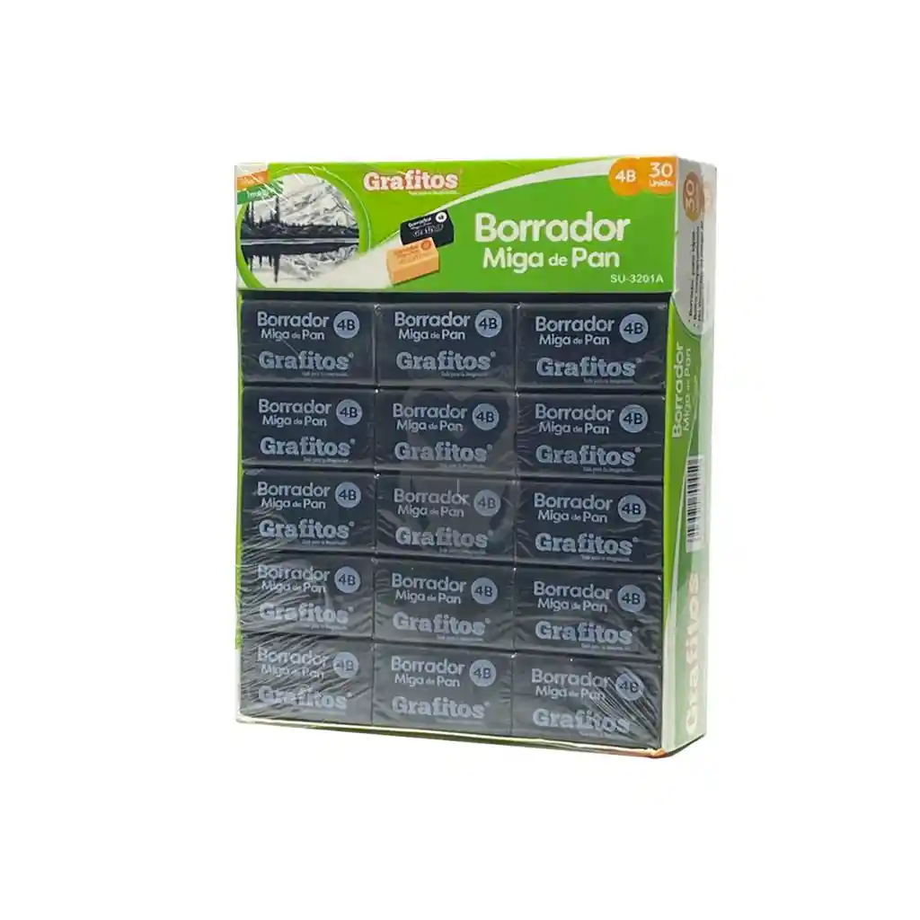 Borrador Miga De Pan Negro