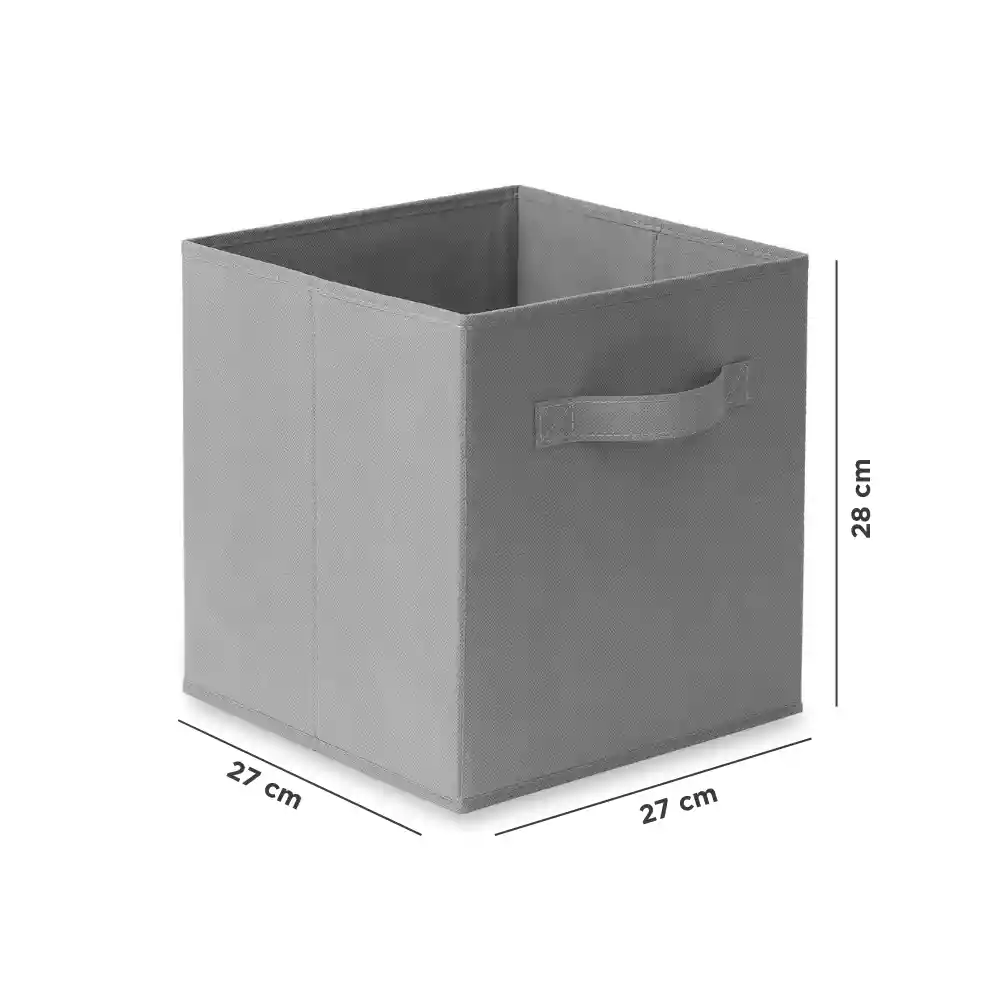 Canasto Organizador Multiusos Gris