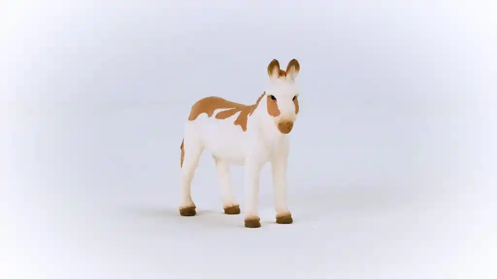 Figura Burro Americano Pinto Pintada A Mano Schleich