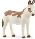 Figura Burro Americano Pinto Pintada A Mano Schleich