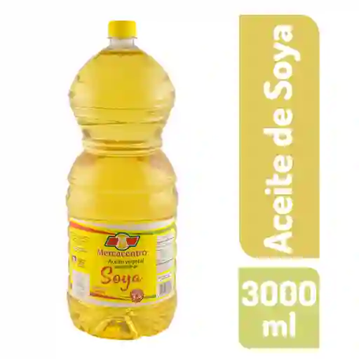 Aceite De Soya Mercacentro X 3000 Ml