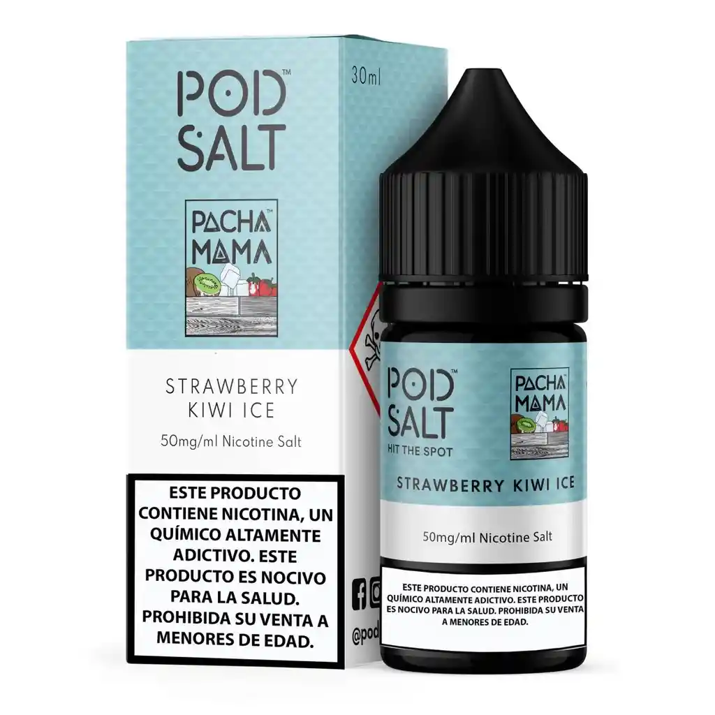 Pod Salt 50mg Strawberry Kiwi Ice