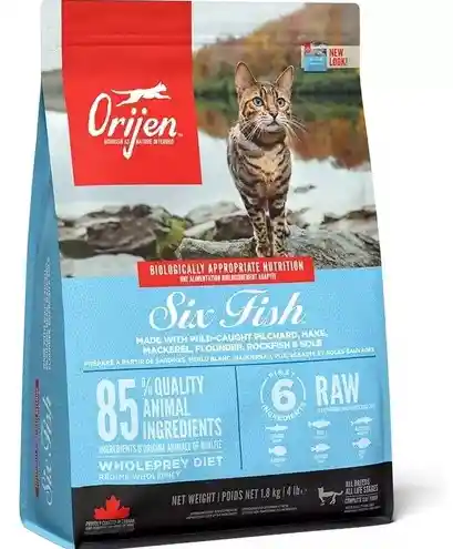 Orijen Six Fish Cat 1.8 Kg