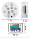 Luz Led Control Remoto Luces Multicolor Sumergibles