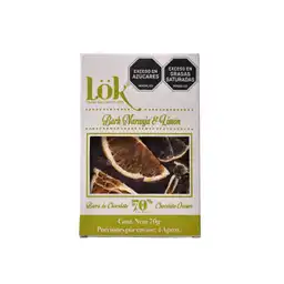 Bark Lok Chocolate 70% Naranja / Limon - 70 Gr	