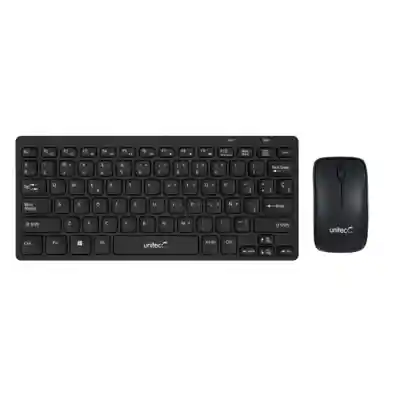 Mini Combo Teclado Y Mouse Inalámbrico Unitec Kt832