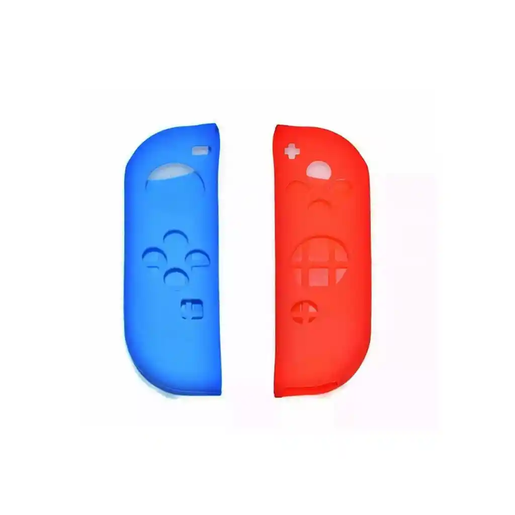 Funda De Silicona Protectora Con Mango Antideslizante Para Nintendo Switch Joycon