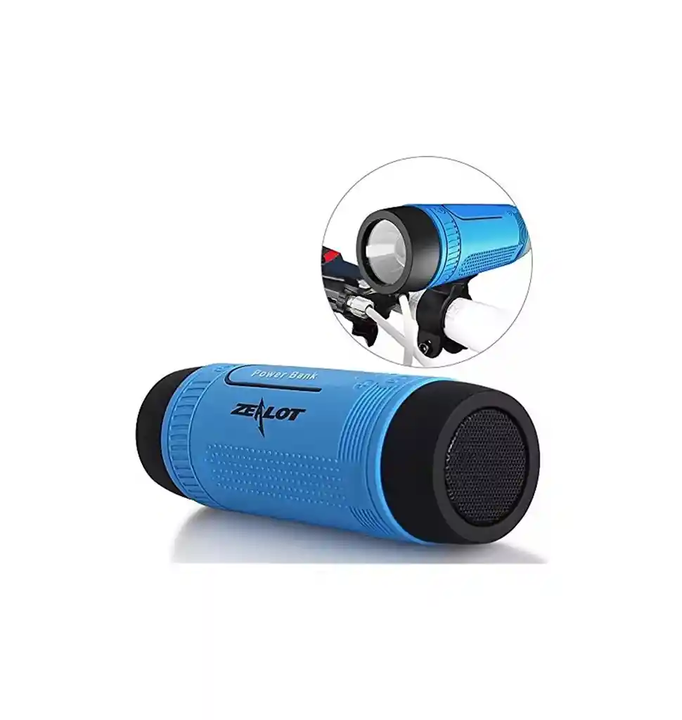 Parlante Altavoz Portátil Para Bicicleta Bluetooth Zealot S1