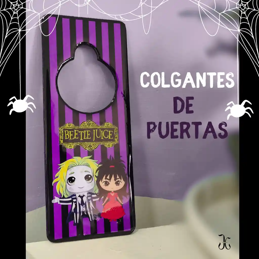 Colgante De Puerta Beetlejuice