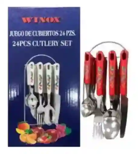 Set De Cubiertos Winox Mango X 24 Pcs