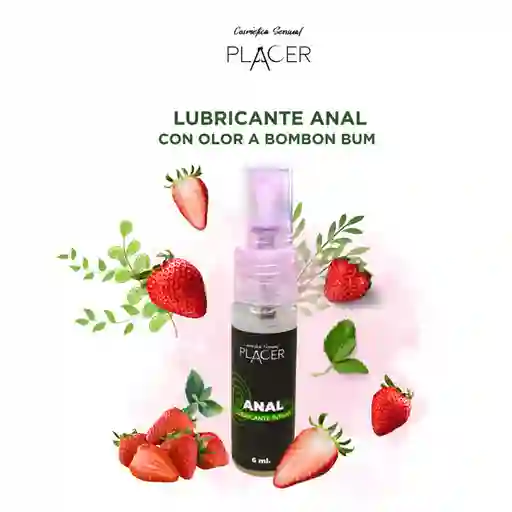 Lubricante Anal X 6ml Bolsillero Aroma Bonbon Bum Placer Y Piel