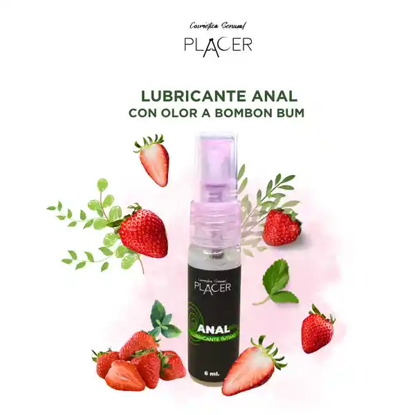 Lubricante Anal X 6ml Bolsillero Aroma Bonbon Bum Placer Y Piel