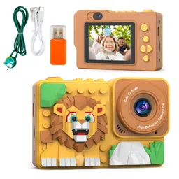 Cámara De Niños Digital Hd Figuras Armable 48px 1080p Lego