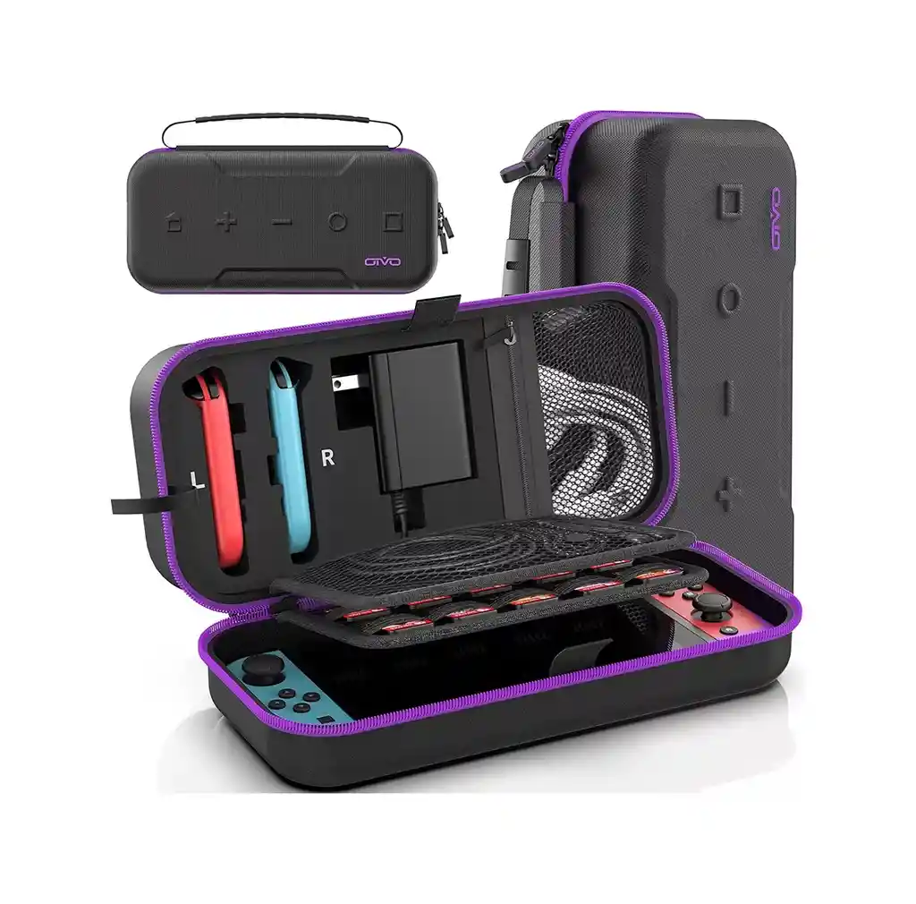 Estuche Maleta Viajera Para Nintendo Switch/oled Colores Disponibles De Cremalleras