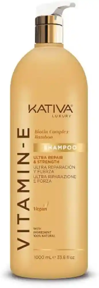 Kit Shampoo Y Acondicionador Vitamina E Kativa 1000ml