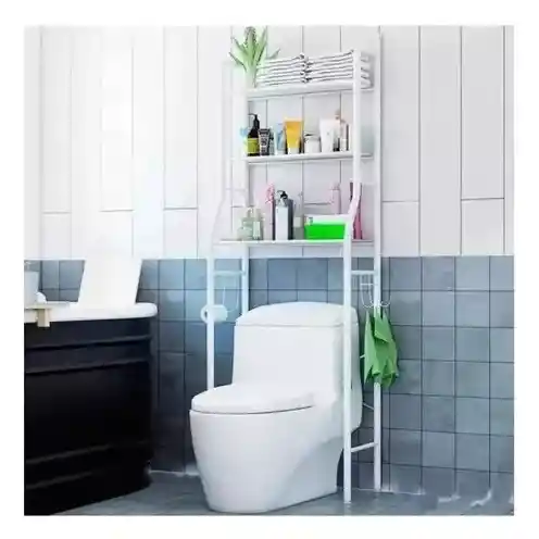 Organizador Estantería De Baño Ahorrador De Espacio Hogar