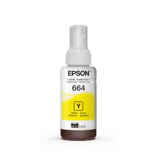 Tinta Original Epson 664 Amarillo