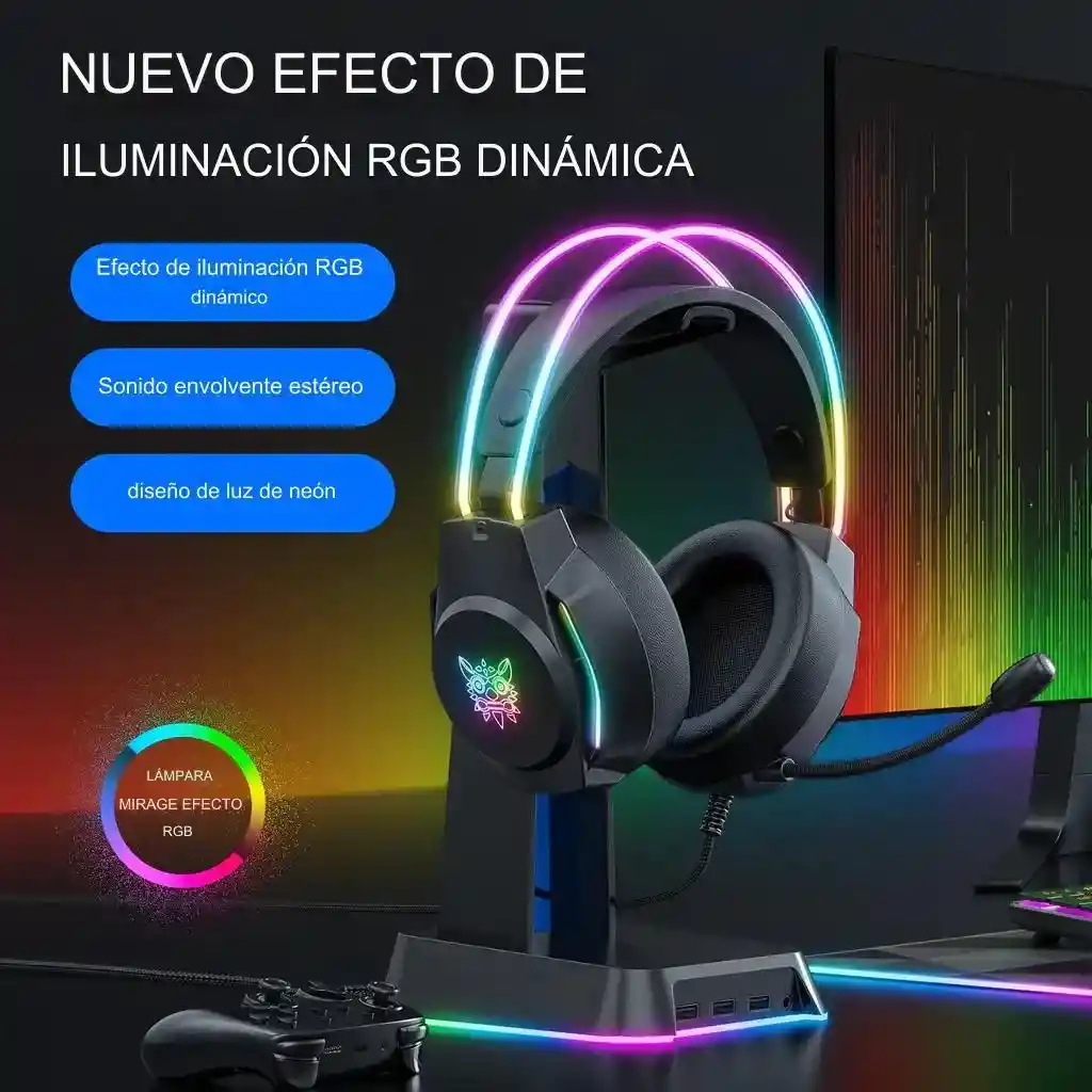 Audifonos Onikuma X26 Rgb