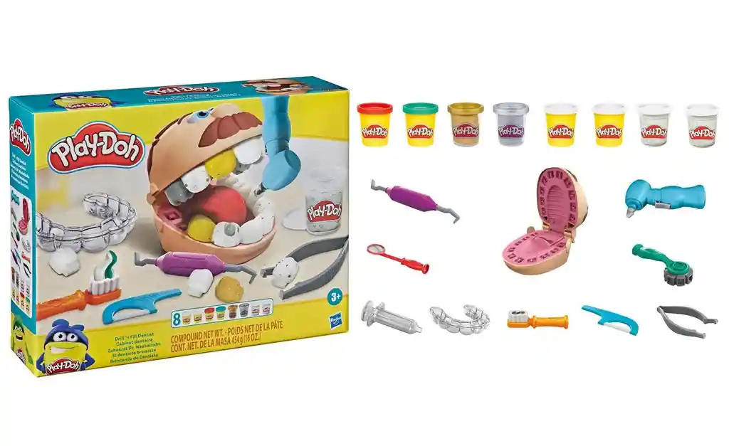 Play Doh Plastilina El Dentista Bromista