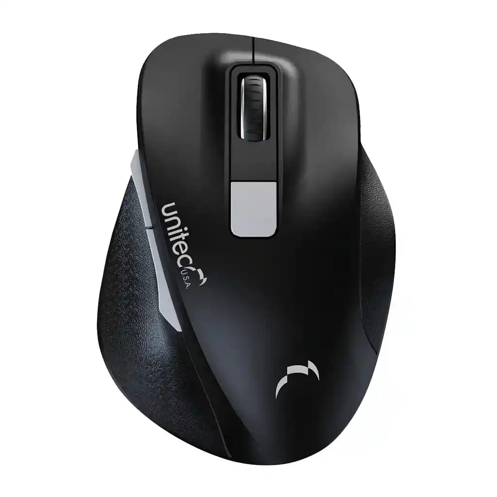 Mouse Inalámbrico Ergonómico Unitec W102 6botones 1600dpi