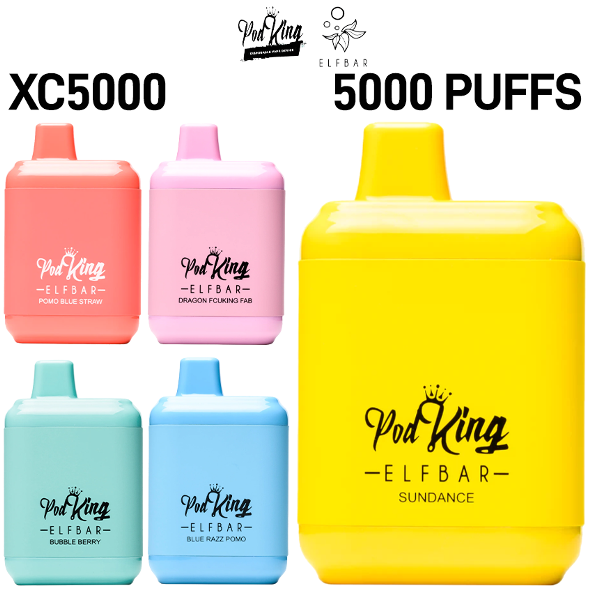 pod king vape XC5000 BY POD KING main image 1
