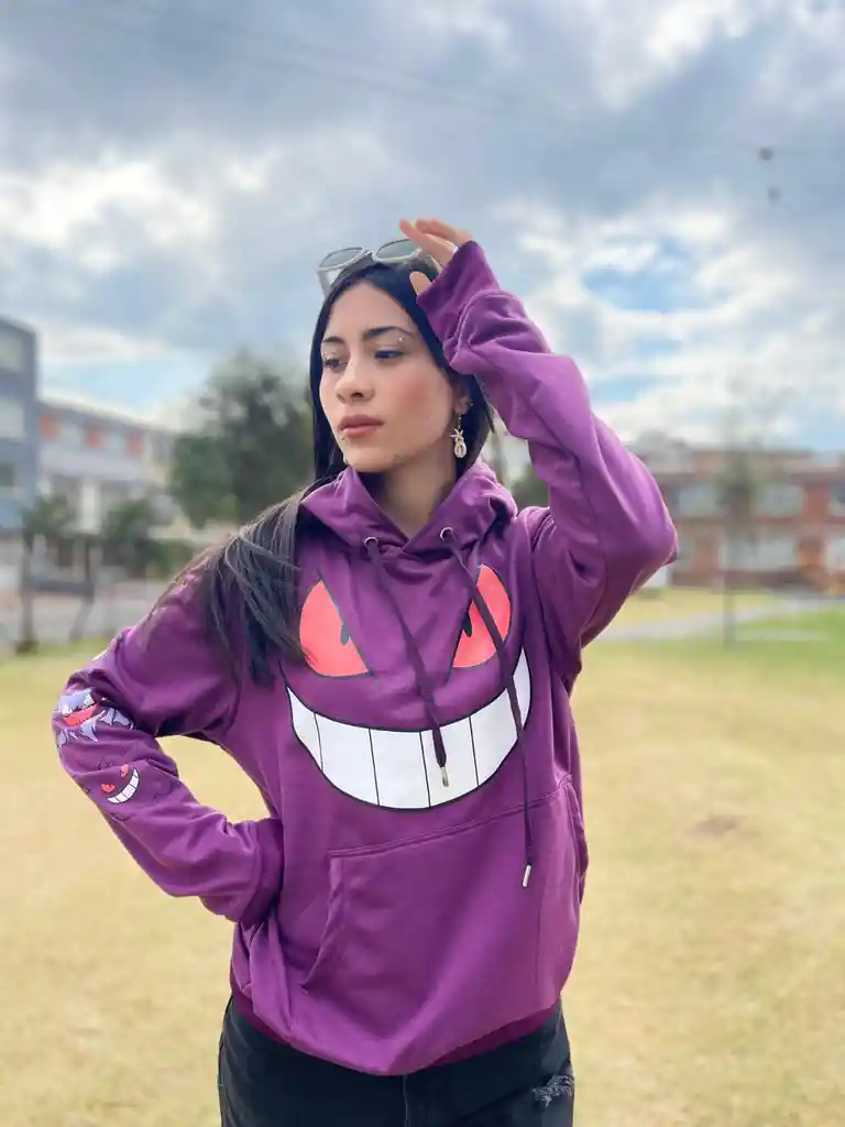 Buzo Unisex Pokemon Gengar Talla M