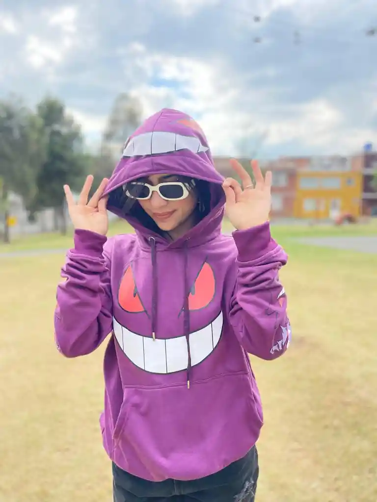 Buzo Unisex Pokemon Gengar Talla M