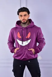 Buzo Unisex Pokemon Gengar Talla L